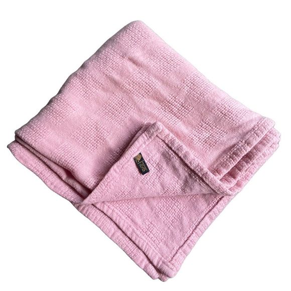 Pure Wool Other - Pure Wool 100% Wool Throw Blanket Pink